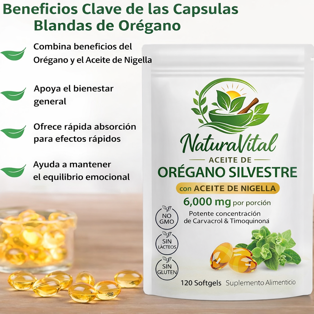 Orégano y Comino Negro Concentrado